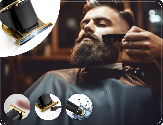 Moteur puissant à 3 vitesses pour tous types de cheveux