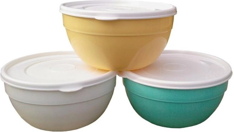 Bol à soupe en plastique avec couvercle 0,5 l