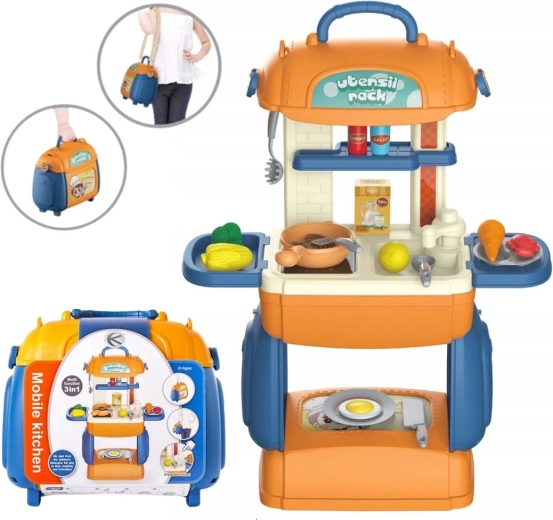 Cuisine enfant dans une valisette - 1 pièce