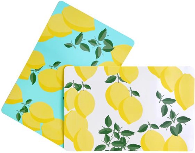 Set de table en plastique TORO motif fruits 28,5 × 44 cm