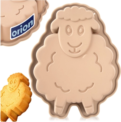 Forme détaillée de mouton pour des desserts spectaculaires