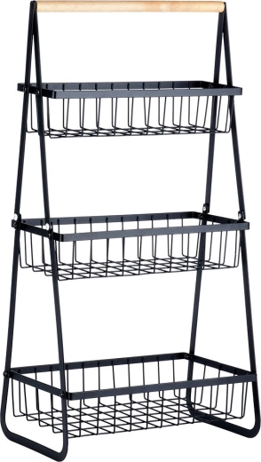 Métal résistant et poignée en bois