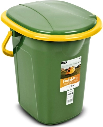Toilettes portables de camping GreenBlue – Vert-jaune