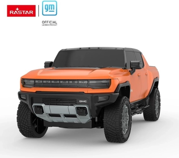 Voiture télécommandée Rastar Hummer EV 1:26 – Orange