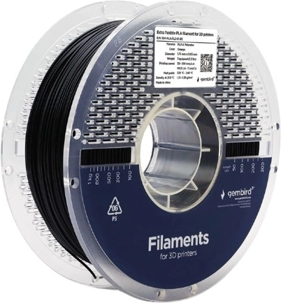 Filament PLA extra flexible 1,75 mm 1 kg noir