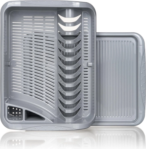 Organisation astucieuse pour assiettes, couverts et verres