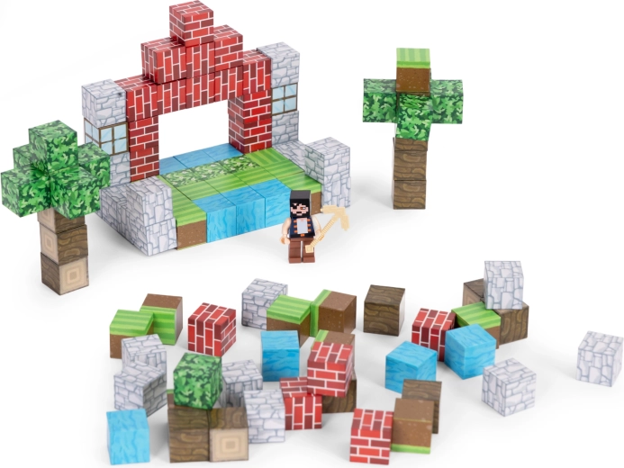 100 blocs colorés pour une créativité sans fin