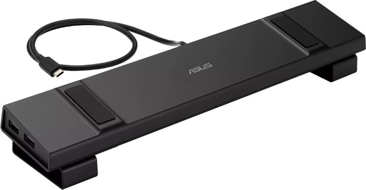 Station d’accueil USB‑C Asus avec support pour ordinateur portable – noire