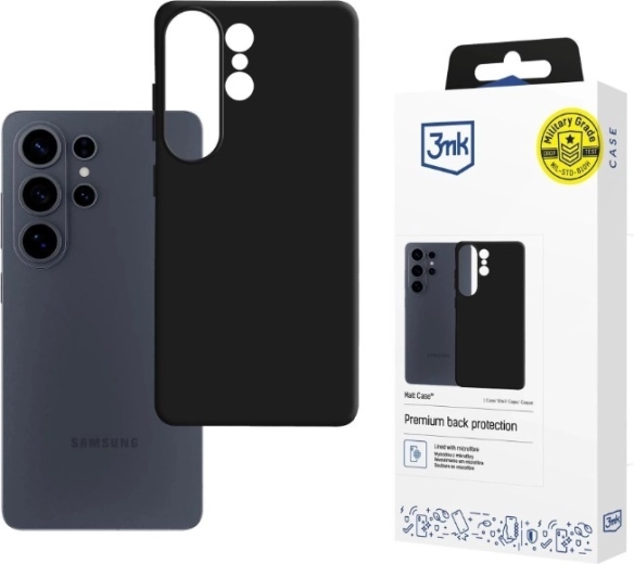 Étui mat 3mk Matt Case pour Samsung Galaxy S26 Ultra – noir