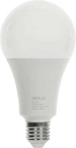 Ampoule LED Retlux classic E27 20 W blanc chaud