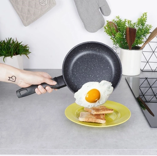 Revêtement en granit antiadhésif pour une cuisine plus saine