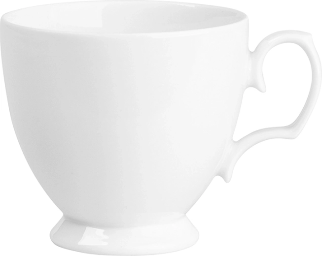 Tasse à café en porcelaine MariaPaula Klasyka blanche 220 ml