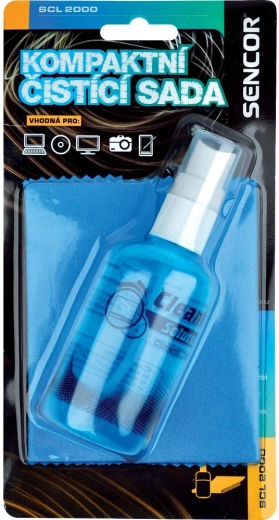 Kit de nettoyage Sencor 2 en 1 pour appareils électroniques