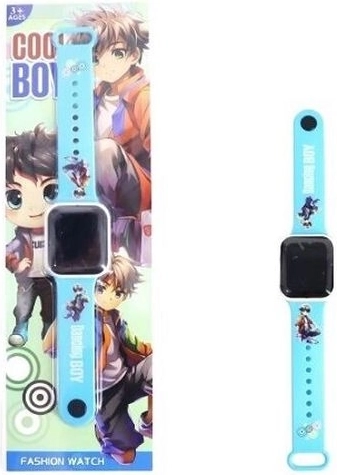 Montre digitale – bleue