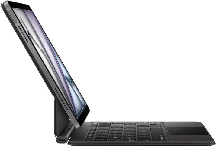 Grand trackpad en verre et prise en charge des gestes