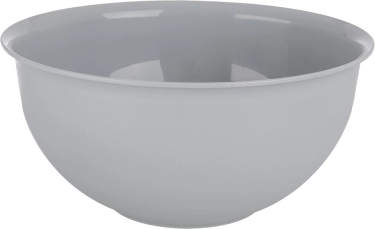 Bol de cuisine en plastique Sandy 23,5 cm gris