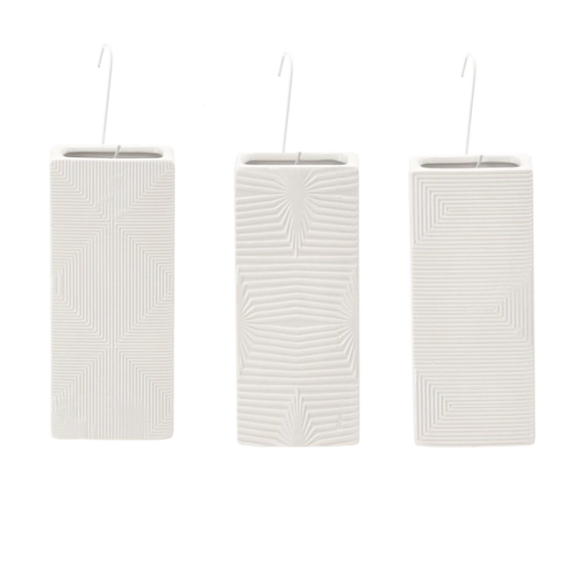 Humidificateur d’air en céramique pour radiateur, motifs assortis, blanc - 1 pièce