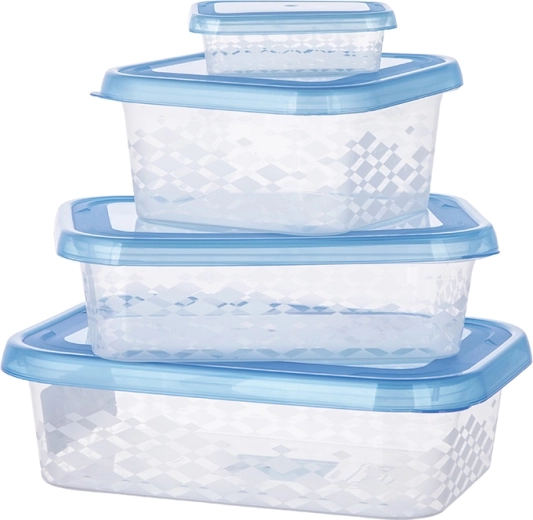 Blue Box boîte alimentaire rectangulaire 1,5 l bleue