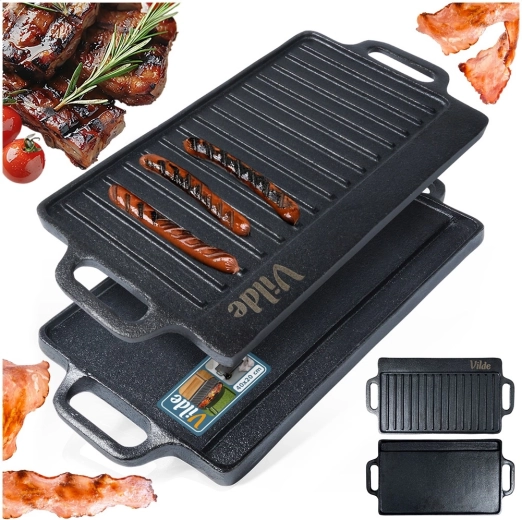 Deux surfaces de cuisson en une