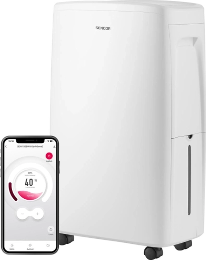 Déshumidificateur d'air intelligent Sencor 10 l avec Wi-Fi