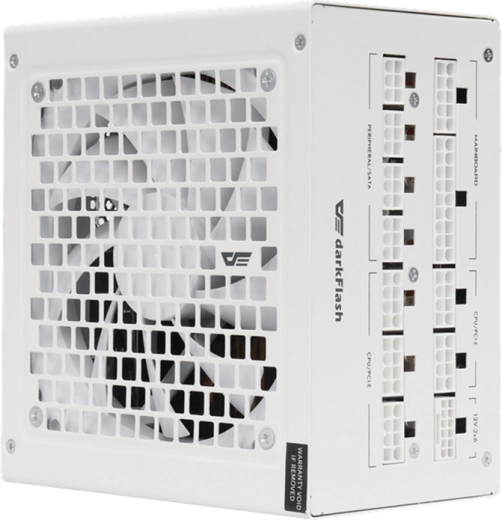 Alimentation d’ordinateur darkFlash 1050 W Gold (blanc, ATX 3.1, PCIe 5.1)