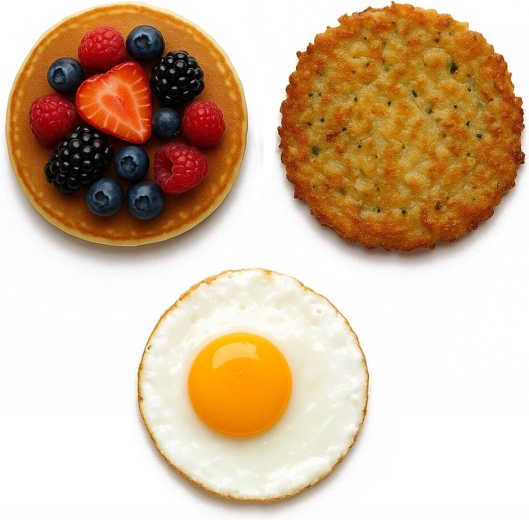 Diamètre idéal pour des portions de petit-déjeuner
