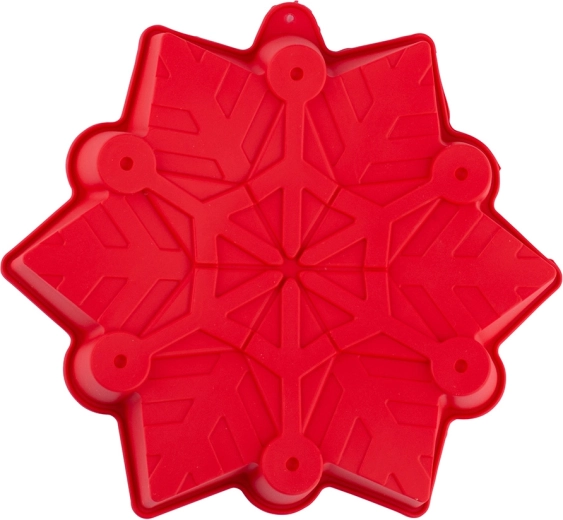 AltomDesign moule de cuisson en silicone en forme de flocon de neige 28 × 24,5 cm