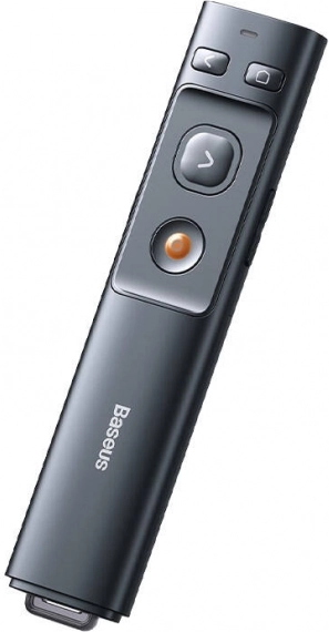 Baseus télécommande avec pointeur laser pour présentations - gris