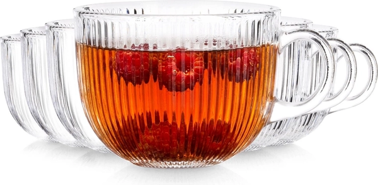 Verres à café et thé 470 ml, lot de 6