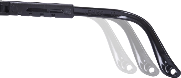 Branches réglables pour un ajustement parfait