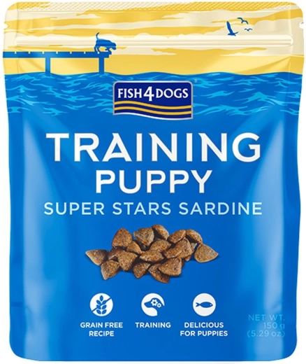Fish4Dogs friandises d’entraînement pour chiots à la sardine 150 g