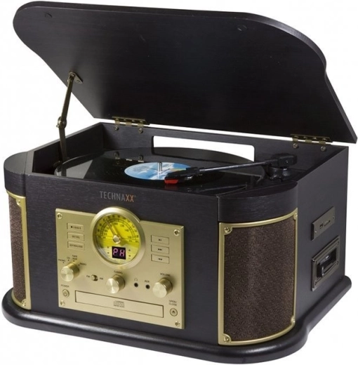 Platine vinyle à vitesses multiples