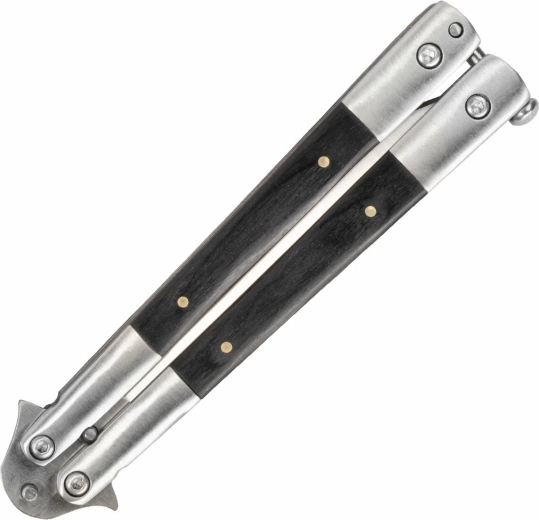 Manche ergonomique en Pakkawood avec clip de poche