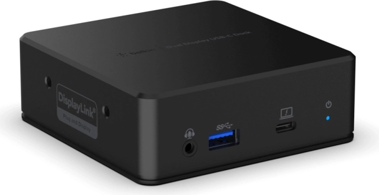 Station d’accueil USB‑C Belkin à double écran (85 W, DisplayLink)