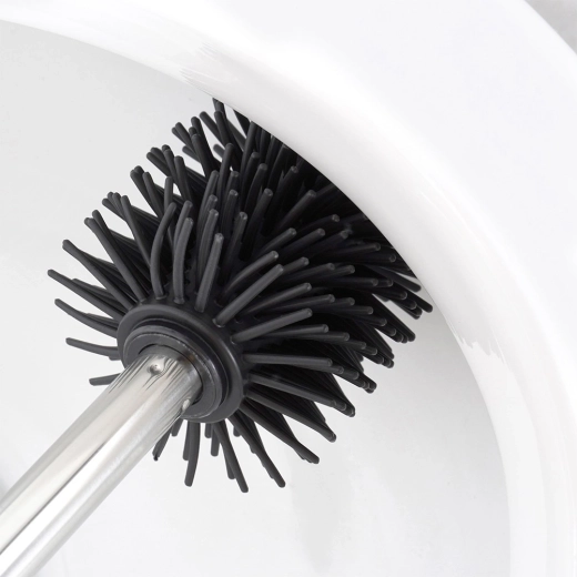 Poils en silicone flexibles pour un nettoyage en profondeur