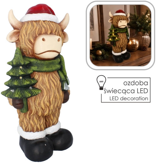 Motif montagnard rustique pour un intérieur festif