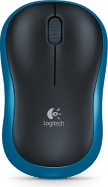 Souris sans fil Logitech M185 bleue