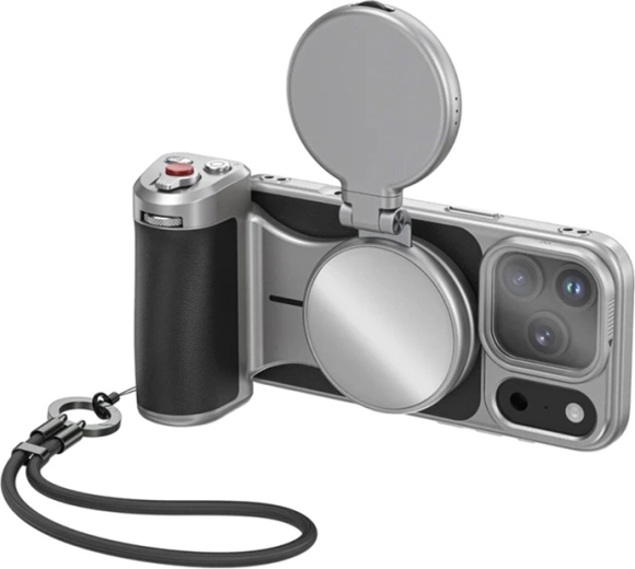 TELESIN Master grip Creator Combo Pro pour iPhone 17 Pro Max avec éclairage et filtre UV