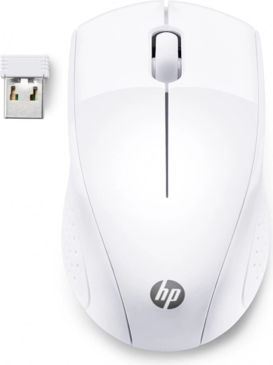 Souris sans fil HP 220 blanc neige