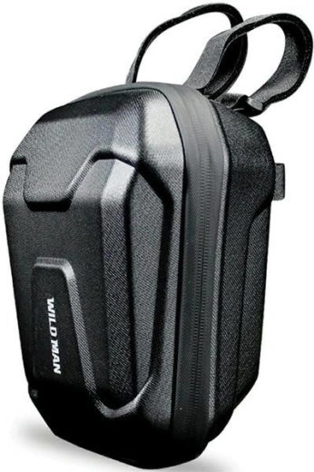 Sacoche de trottinette Wildman TS9 pour cadre, noire