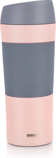 Mug isotherme Matty 400 ml rose