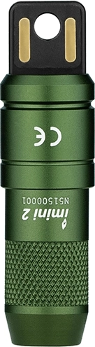 Olight imini 2 OD Green — mini lampe torche rechargeable pour porte-clés