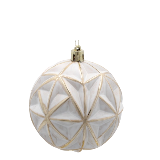 Brillant lisse et texture géométrique