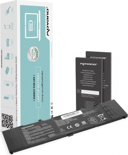 Batterie Movano B31N1535 pour Asus Zenbook UX310UA et UX410UA 3900 mAh 44 Wh