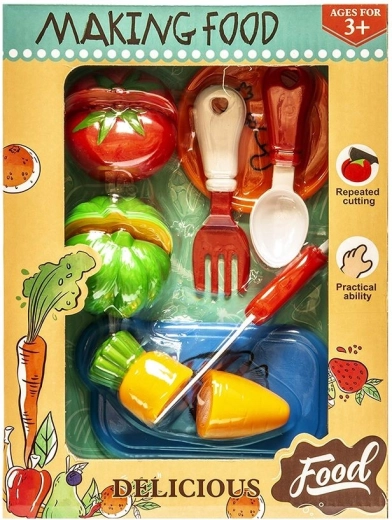 Petit set de légumes à découper avec accessoires