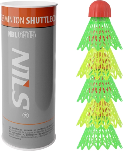 Volants de crossminton NILS NBL6515, 5 pcs