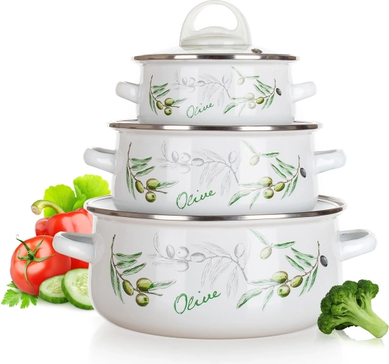 3 casseroles dans le lot pour la cuisine au quotidien