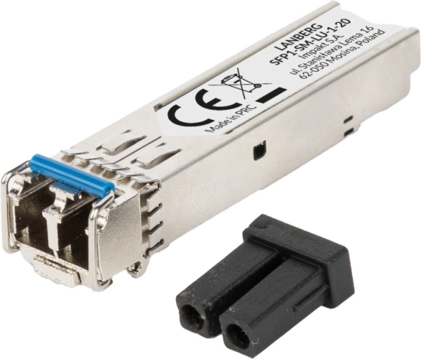 Module SFP optique Gigabit Ethernet 1,25 Gb/s 1310 nm LC/UPC monomode jusqu’à 20 km
