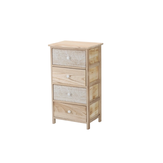 Quatre tiroirs pour un rangement bien organisé
