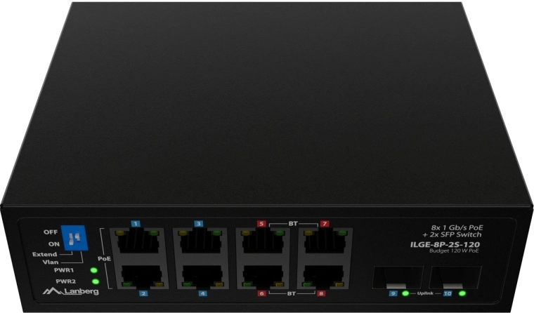 PoE++ jusqu’à 90 W par port pour les équipements exigeants
